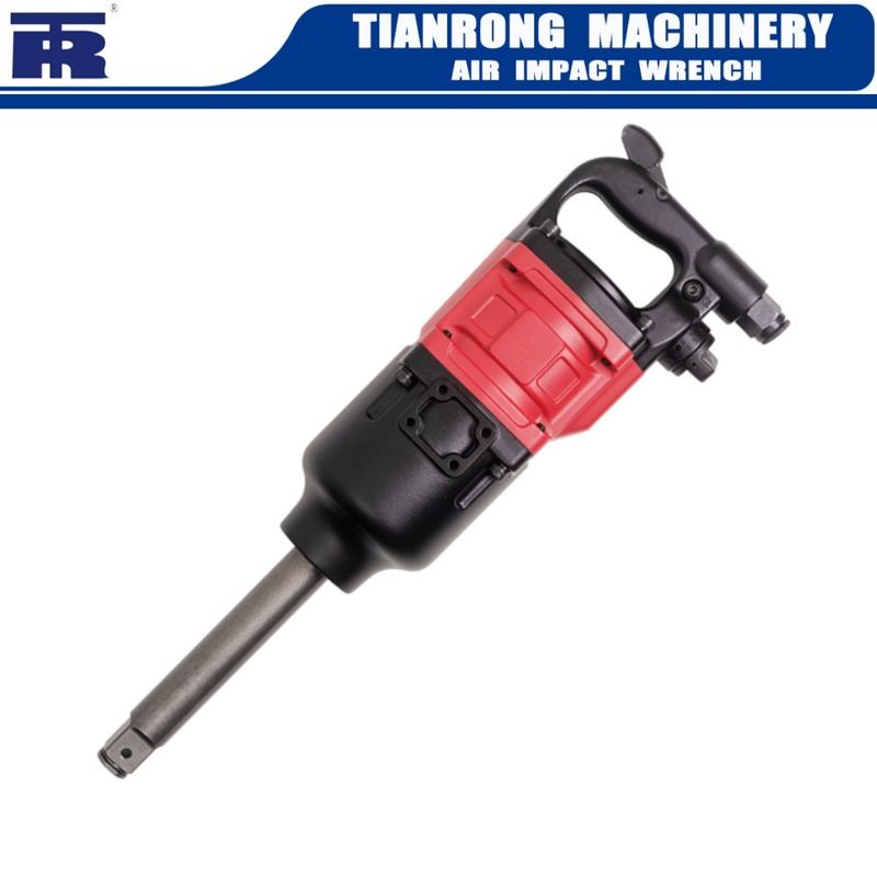 3000 N.M. Tork 1 Inch Air Impact Wrench Dostępny na zamówienie 6 lub 8 Inch Anvil Length